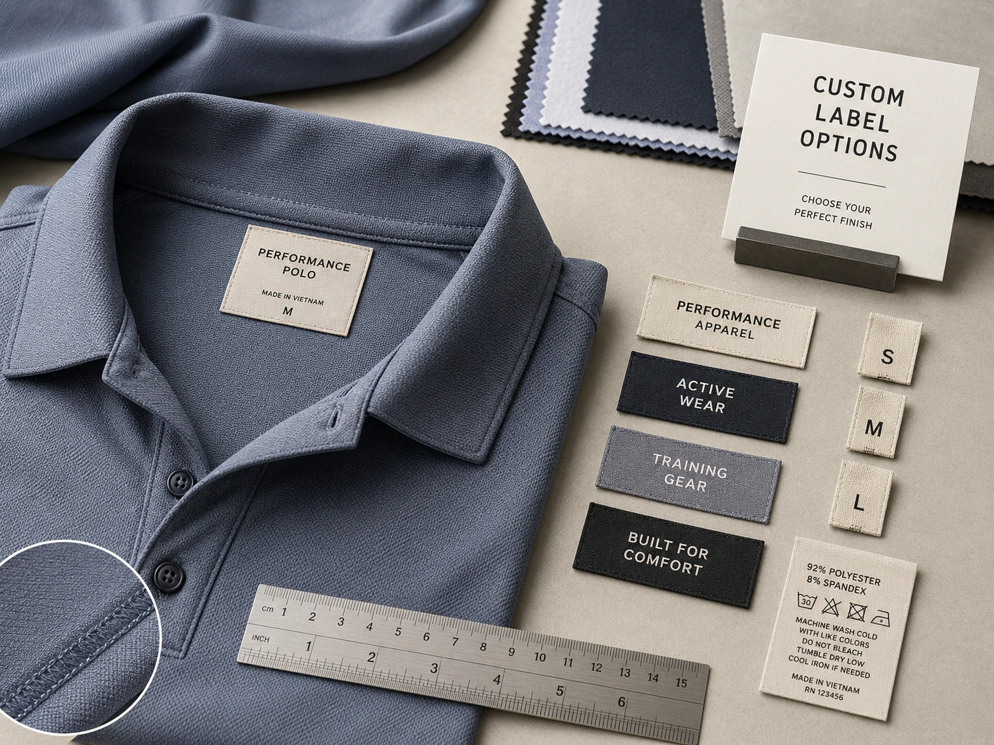 Sportswear measurement and size chart review for global markets